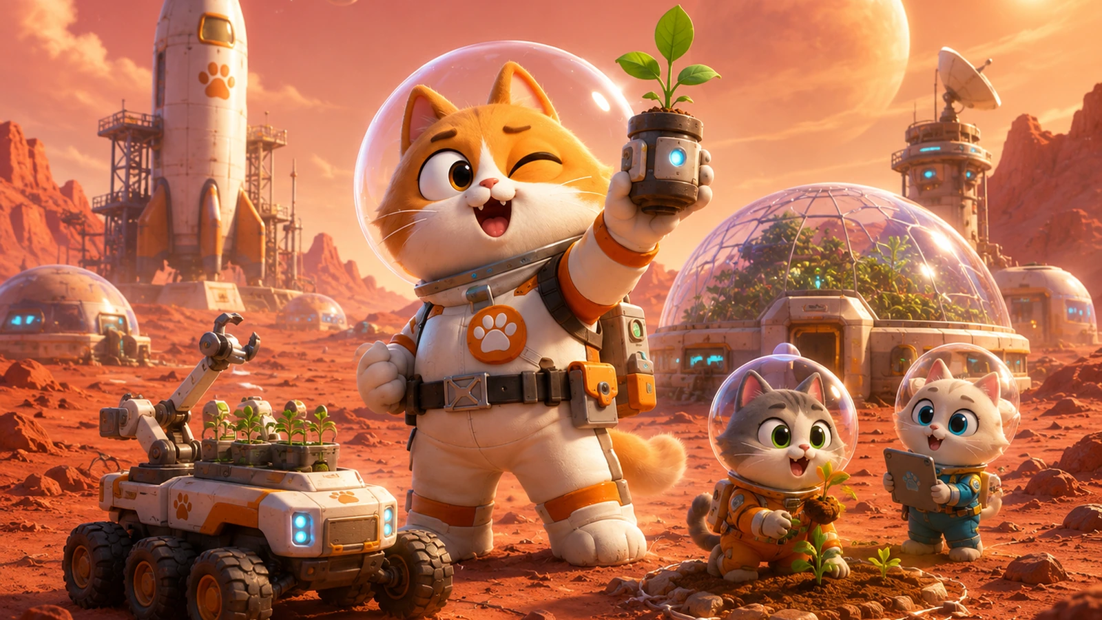 CATPANG : Terraforming Mars